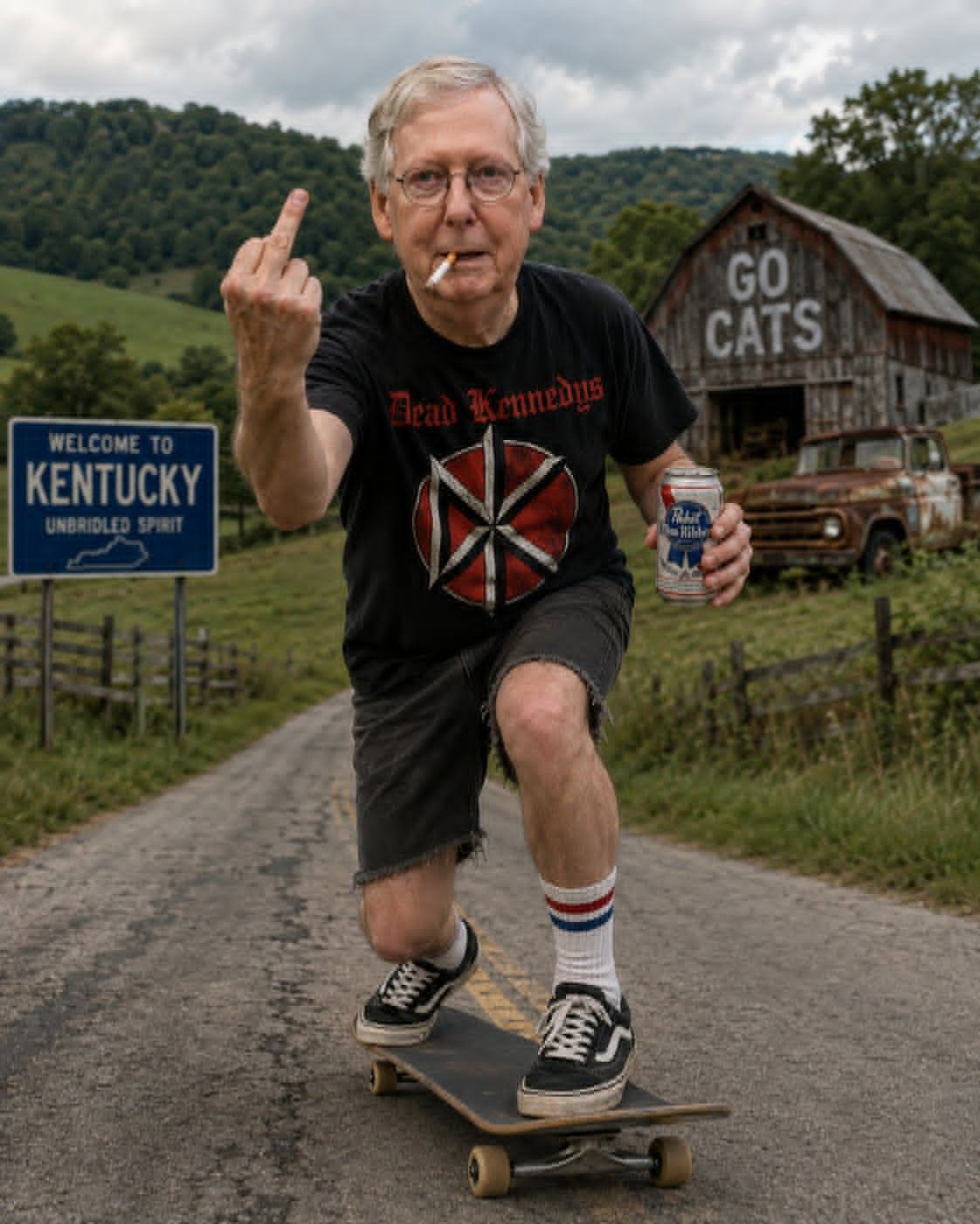 Reported sighting at Whitley County Welcome Center, I-75 North